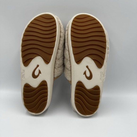 Olukai Pupu Mua Genuine Shearling Scuff Slipper, Size 6 - BRAND NEW without Tags - Picture 8 of 8